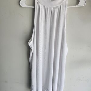 Maurices 24/7 White Sleeveless Women's Blouse Size Xl